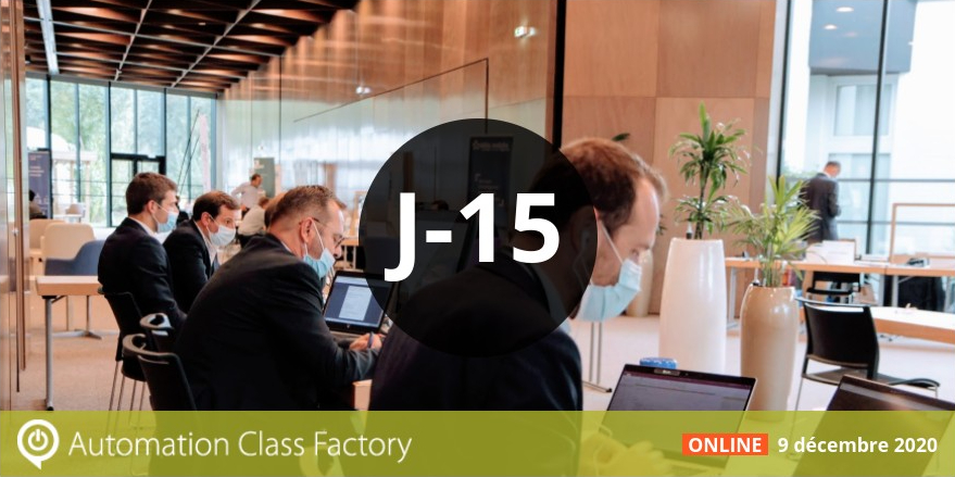 ACF_evenement's tweet photo. ⏰ Plus que 15 jours avant #AutomationClassFactory - Edition Paris 100% digital ! Inscrivez-vous pour ne pas manquer ce grand rendez-vous ! 👉 https://t.co/NnZ5m6M0HA https://t.co/irgNxzfKc2