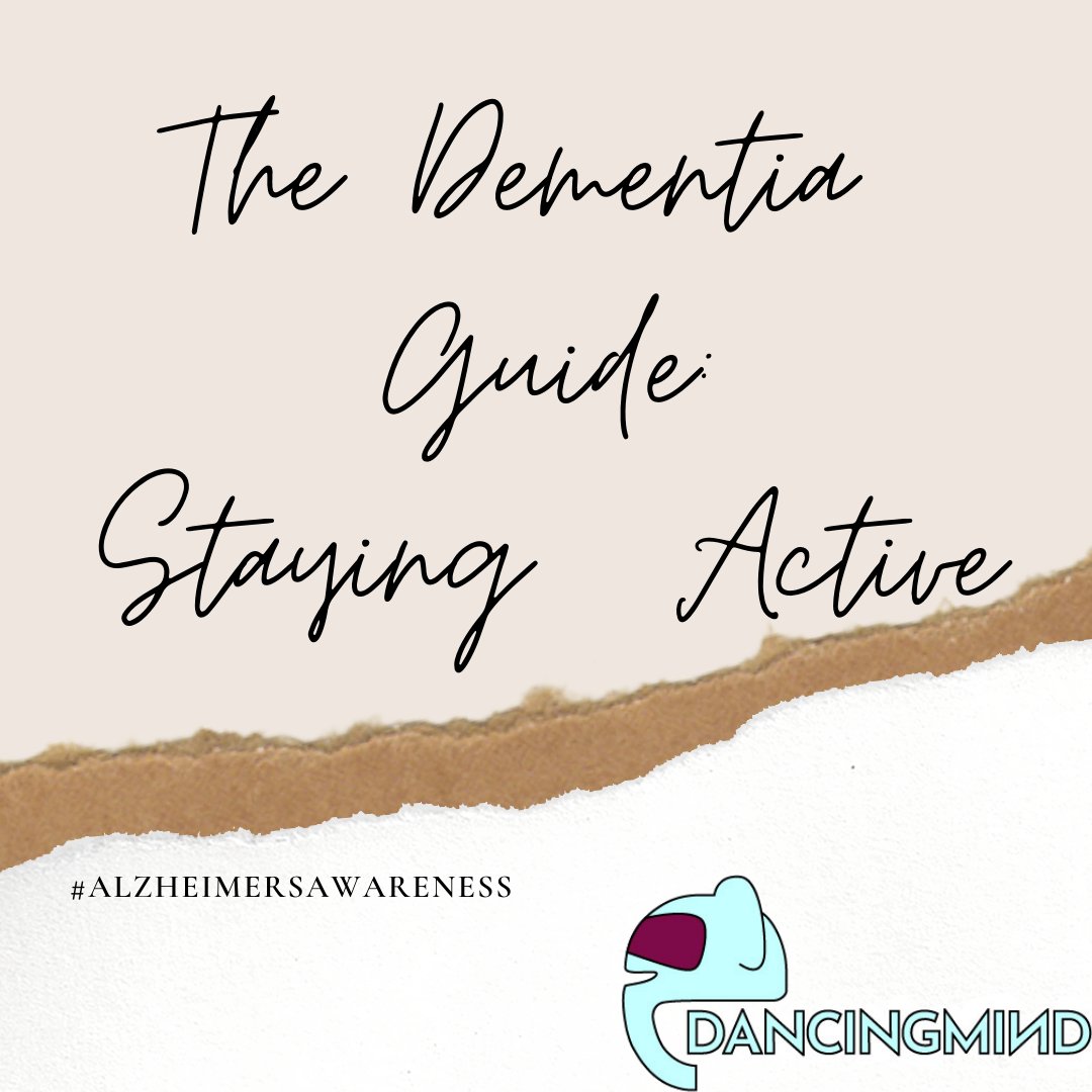 DancingMindDT's tweet photo. The Dementia Guide: Staying active. #alzheimersawareness #dementia #stayingactive https://t.co/YGU2kmNnRX