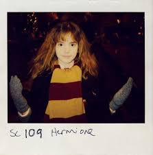 bestpotterpics's tweet photo. polaroids of emma watson on the set of harry potter and the phililosopher's stone // on the set of the chamber of secret https://t.co/AS4dYLLHcW