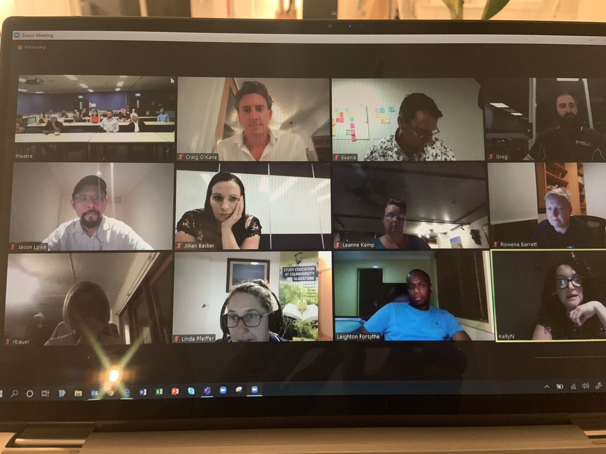 Evening startup calls with <a href="/StartupGladston/">Startup Gladstone</a> - talking skills development, pitching, new economies, social enterprises and for-purpose businesses 👏