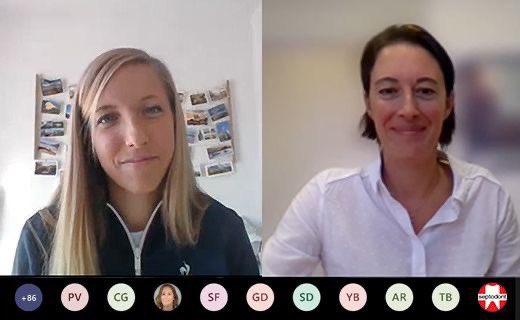 Webinaire « handicap et performance » avec <a href="/GENESTManonTri/">GENEST Manon</a> pour des collaborateurs de #septodont ravis 🙌 « Merci pour le partage et permettre à chacun de se rendre compte à quel point chaque étape de la vie doit nous permettre de rebondir !»
#seeph #seeph2020 #handicap #handiamo