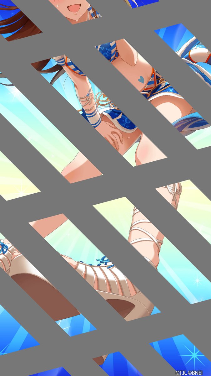 アイドルマスター シンデレラガールズ で 9周年記念 壁紙メーカー 公開中 好きなアイドルで自分だけの壁紙をつくってみたよ 側溝シンデレラ 壁紙メーカー 新田美波 Imascg Chihiro デレマス デレマス9周年 ツイレポ