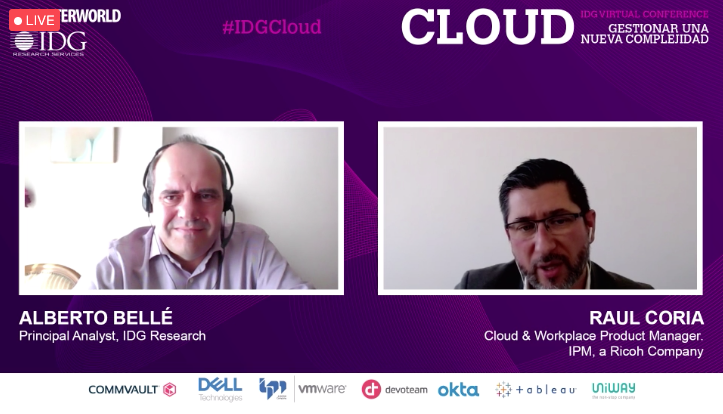 ComputerworldES's tweet photo. Raul Coria: "La automatización es un componente fundamental del #cloud, @IPM_ES proporciona a sus clientes, potentes herramientas de automatización que son ejecutadas desde plataformas virtuales por medio de interfaces fáciles de utilizar". #IDGCloud #CloudComputing https://t.co/5ChrRPnZLT