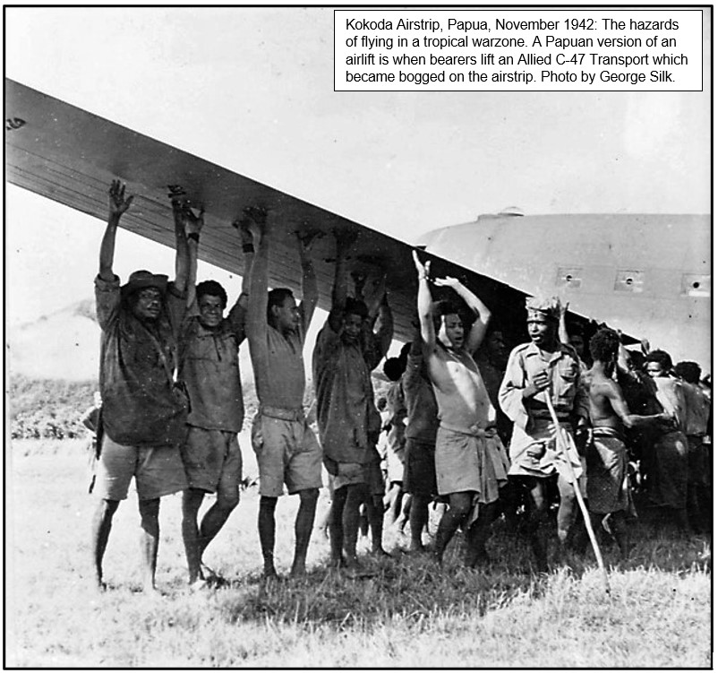 Oimbari’s children had died during the war’s hard times. He began a new family.30 years later his identity became known.He made many trips to Australia representing PNG’s WW2 stretcher-bearers, porters & labourers.He met and was thanked by Whittington’s widow and veterans.9/