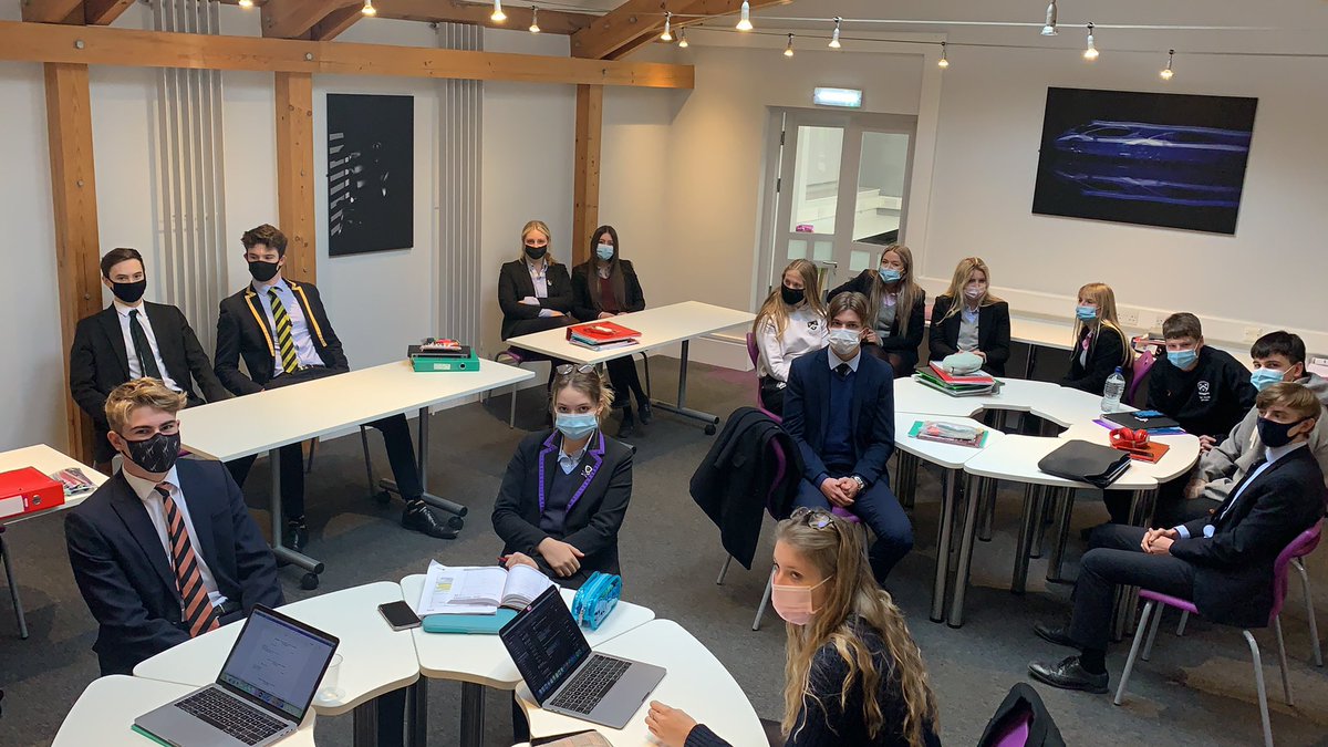 Bloxham6thForm's tweet photo. A productive 6th form council taking place in the White lion this morning https://t.co/fpMzsFfW4B