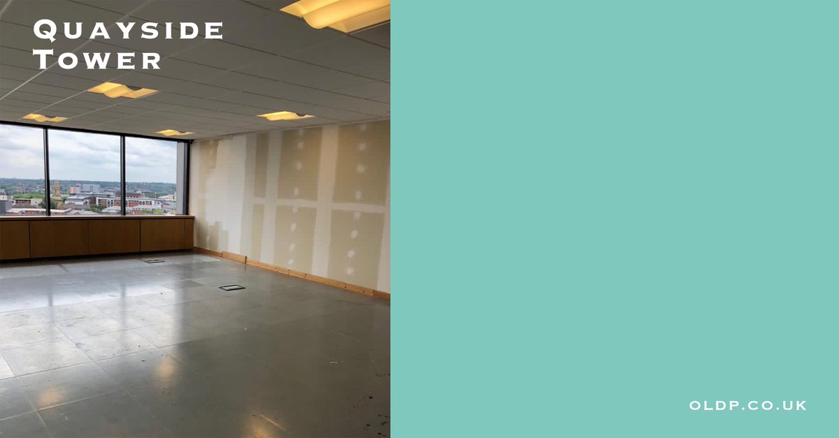 oldp_cio's tweet photo. We’re based at Quayside Tower and have fantastic views of central #Birmingham.

We’re currently getting the 10th floor ready for repairs and maintenance workshops for Women and girls.

To hire this space for your creative workshops, email us today. #oldpcic #charitytuesday #DIY https://t.co/Na2h2FR757