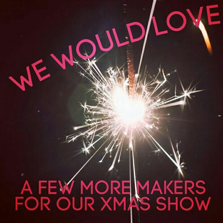 We need a few more makers to fill up the huge hall we've taken over for #artists openhouse exhibition #Brighton  Please #retweet #artistsearch #makersgonnamake