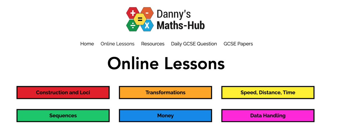 DannysMathsHub's tweet photo. Find all the resources created from the first lockdown on my website - https://t.co/ta9NrRQZjG

We have
- Videos
- Worksheets
- Investigations 
- Daily Questions 
- 1 minute investigations
and much more..

#mathtutor #mathstudent #mathematicseducation #educational #education2020 https://t.co/syQeG7QeNf