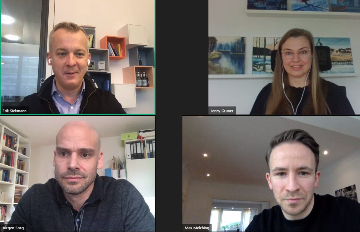 digital_bash's tweet photo. Zum Abschluss gibt es ein Top CMO Panel mit Jenny Gruner von @HapagLloydAG , Max Melching von Douglas, Jürgen Sorg von Continental Reifen Deutschland, moderiert von Erik Siekmann von @Digital_Forward.
#digitalbash20 https://t.co/rUexH8aeg5