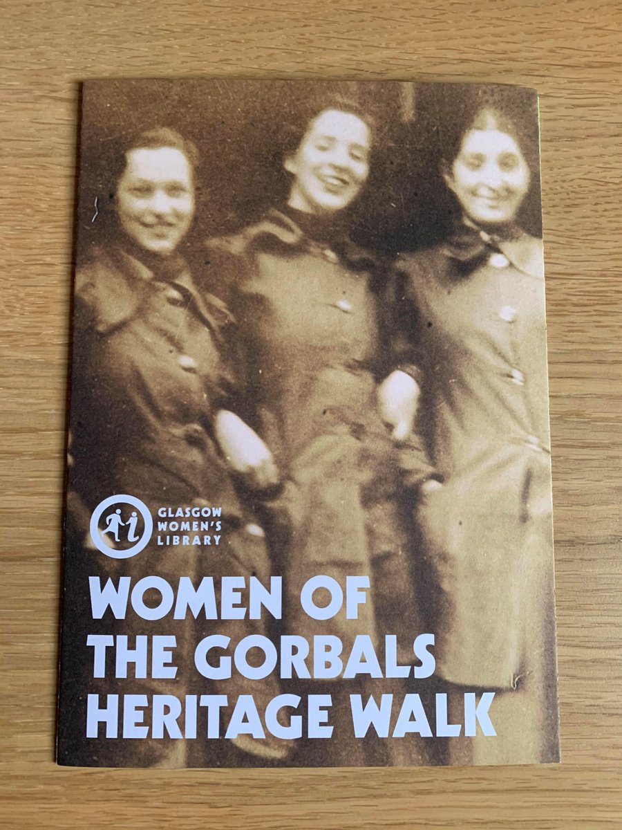 Hi everyone! I'm  @LouBell, one of the Women's History tour guides at GWL. Sadly, we can't take you on any walks at the moment, so i've created this virtual version of our Women of the Gorbals walk for you all!