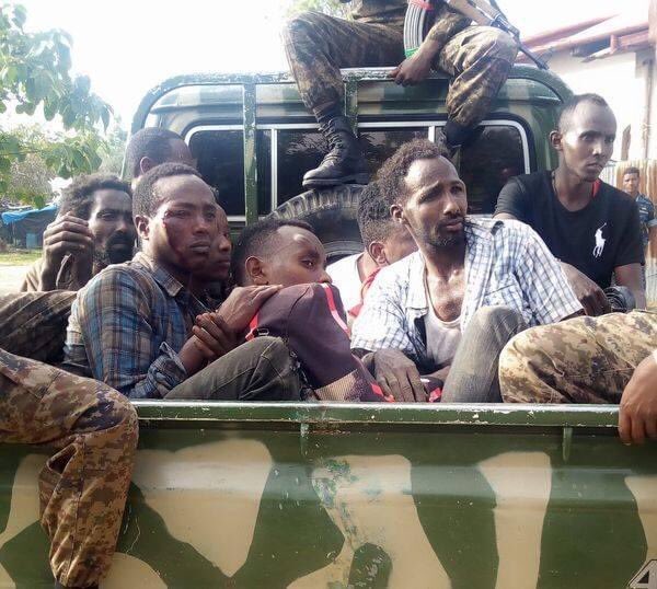 GalgaloAsly's tweet photo. Ethiopian military cross over into Kenya again , arresting several locals in Moyale. https://t.co/rQfOmWXKra