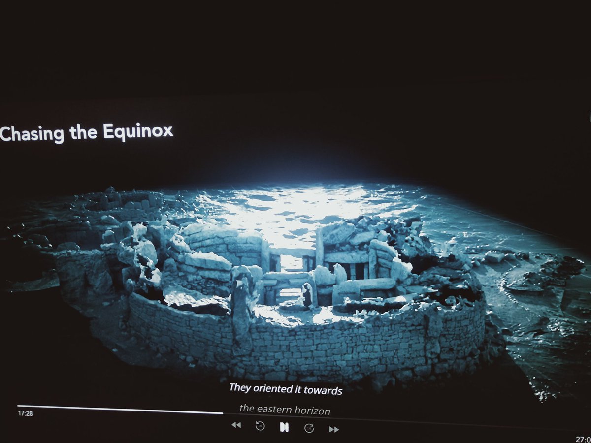 MGP_Robinson's tweet photo. It's not every day @NatGeo features your Honours research project! Out on Disney+, watch the episode #ChasingtheEquinox to see how the alignment of the Mnajdra temple, Malta, corresponds to the winter and summer solstices. You'll see the photogrammetry model made by yours truly! https://t.co/vBadKYTcxw