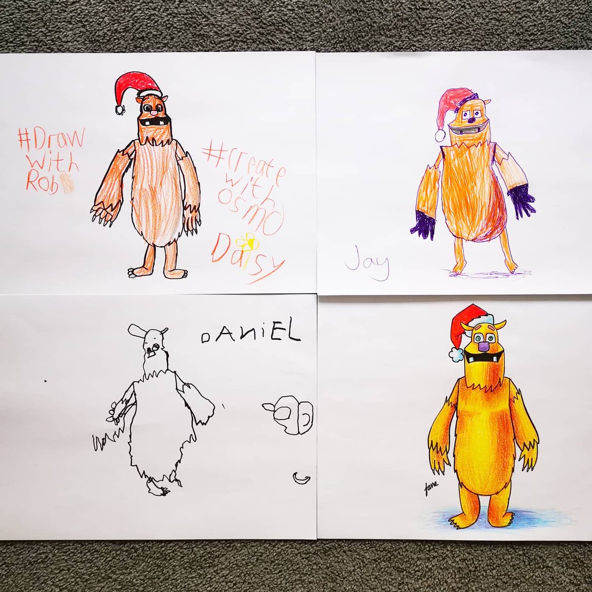 jg_illustrates's tweet photo. We loved this special Osmo drawing lesson of Mo the Monster, thank you Rob. Hoping we win one of the prizes as we home educate our 3 kids, and this would be an amazing addition to our learning experiences! 🤩 Thank you for the opportunity. 💕

#CreateWithOsmo #DrawWithRob https://t.co/byTPKrr9Wc