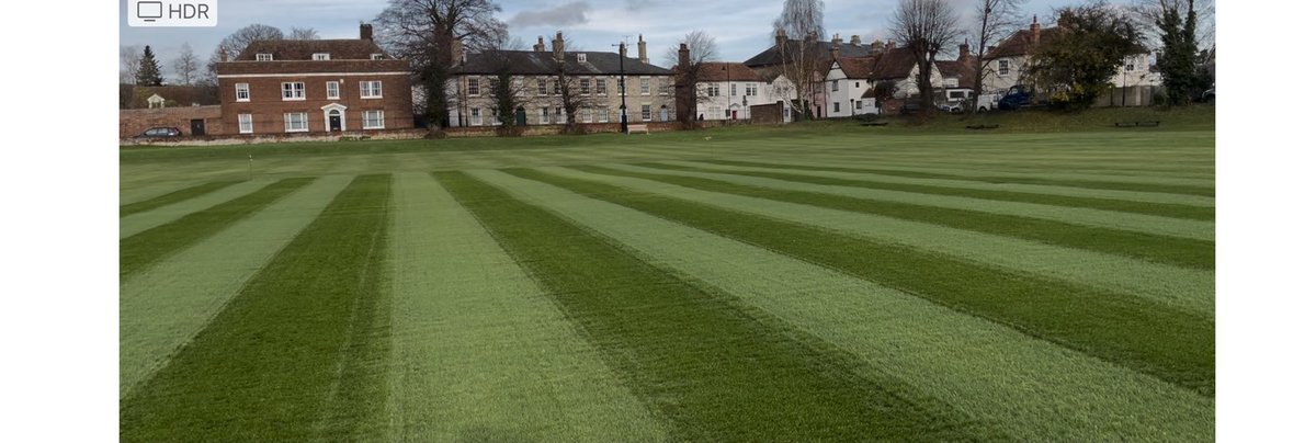 Sudbury CC square verti-drained today by ⁦<a href="/ParkersPitches/">Parkers Pitches Ltd</a>⁩. Great job.