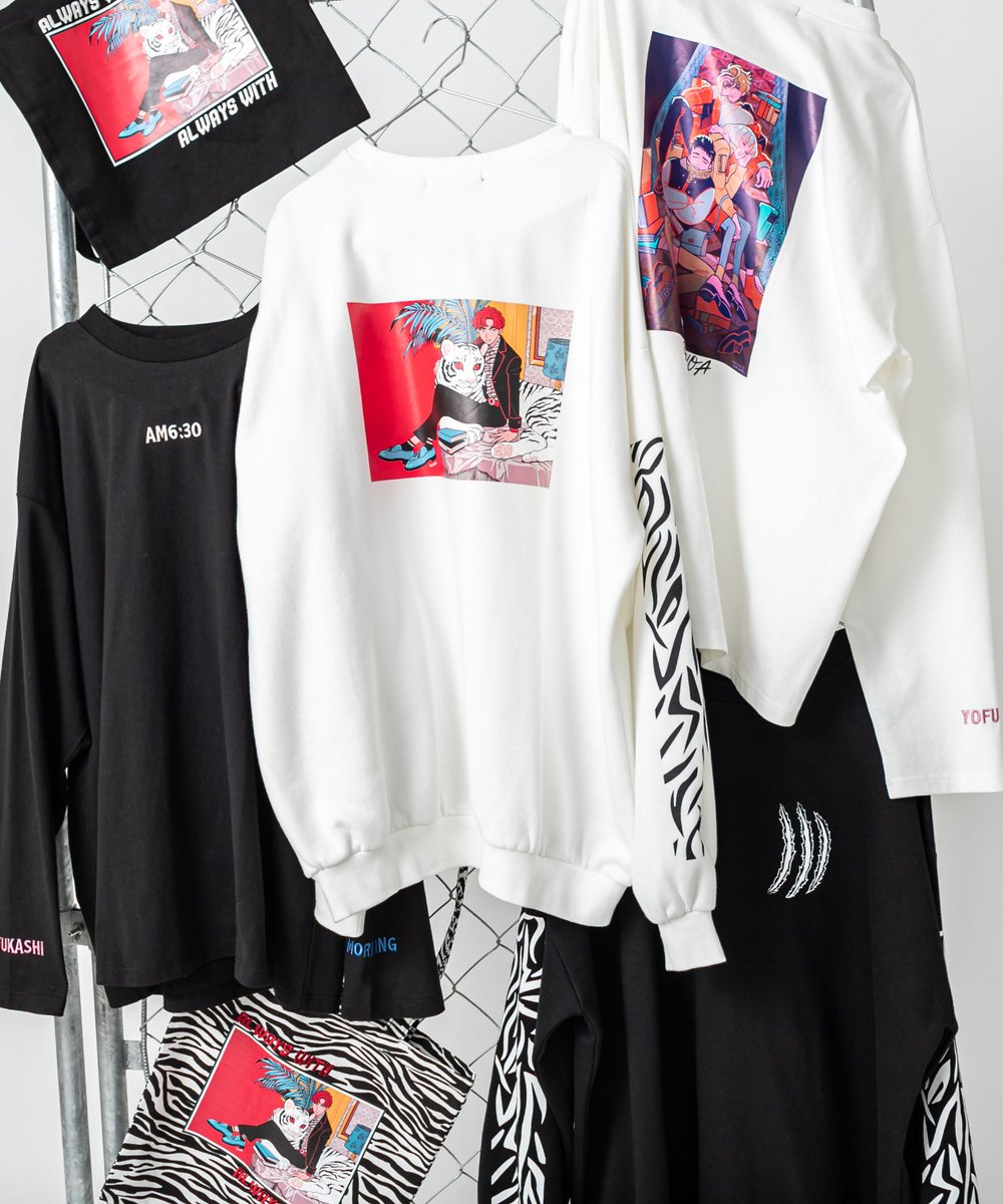 「【おしらせ】RASVOA様とのコラボ商品の予約販売が開始されました!
虎の絵をメ」|ともわか|tomowakaのイラスト