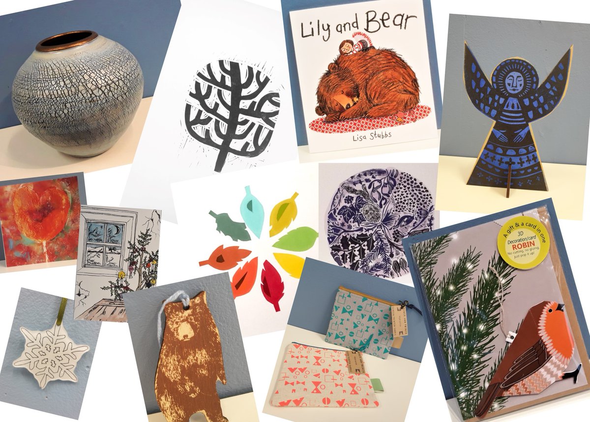 Our online Christmas shop is open! We'd planned the 'Present' exhibition in our project space in Huddersfield, but we've been busy putting items online. A great place to buy original art &amp; craft from regional artists &amp; makers wypw.org/shop #hereforculture #acesupported