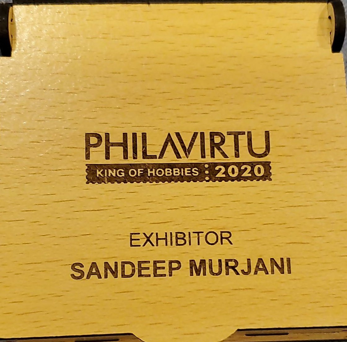 scmurjani's tweet photo. My 4th #Medal As In Exhibitor In The #IndianNationals Held By #PhilatelicCongressOfIndia (PCI) &amp; #Philavirtu - India's 🇮🇳 First Online Exhibition During Ongoing #COVID19 Pandemic 
@IndiaPostOffice @pmgmr1 @CoversScca https://t.co/7afMaRGn0g