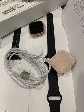  @iTech911 Used Apple Watch Series5, 40mm, GPS, Gold Aluminum Case >> Ghc 1,999Call / WhatsApp / iMessage 0262666226 #iTech911  #iBuy  #iSell  #iSwap  #iFix  #Apple  #Accra   #Warranty  #iDealerShip   #TechAddiction