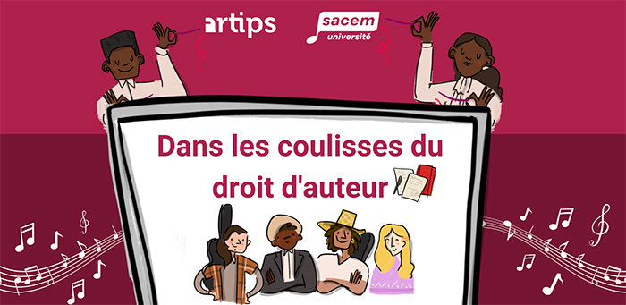 La <a href="/Sacem_Univ/">Sacem Université</a> en partenariat avec <a href="/Artips_fr/">Artips 🦋</a> propose un parcours en ligne de 4 leçons ludiques et interactives pour se former au droit d'auteur et à son histoire. 
Ce microlearning gratuit pourra nourri les séquences d'éducation musicale 🎶.
#edmus 
🔗bit.ly/398hYeY