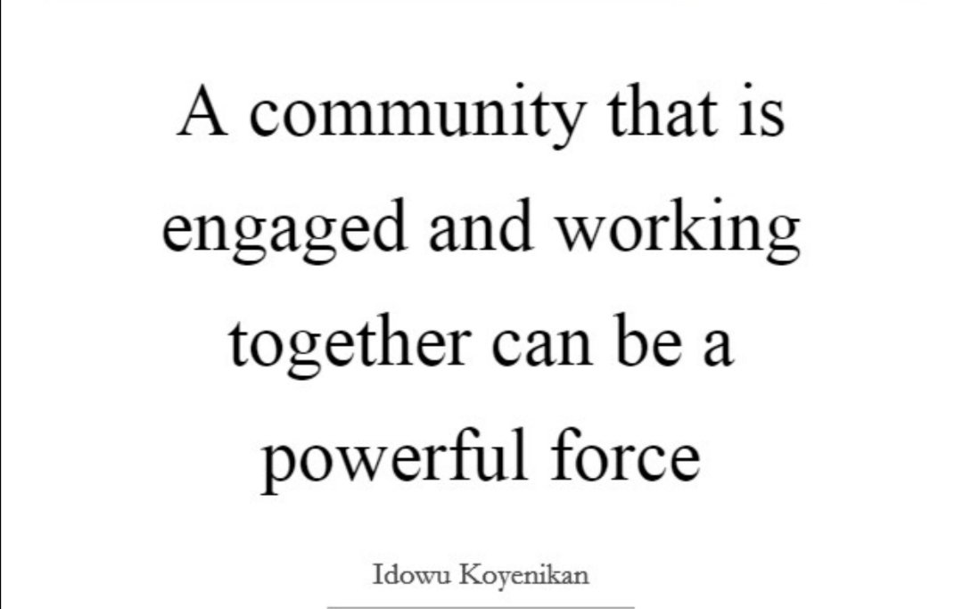 Community engagement and participation are essential to building resilience #community #CommunityEngagement