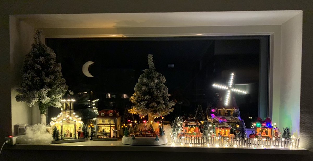 Nog nooit zo vroeg iets aan kerst gedaan 😅