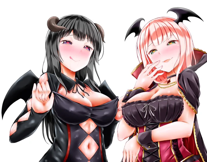 サキュバスとヴァンパイア 