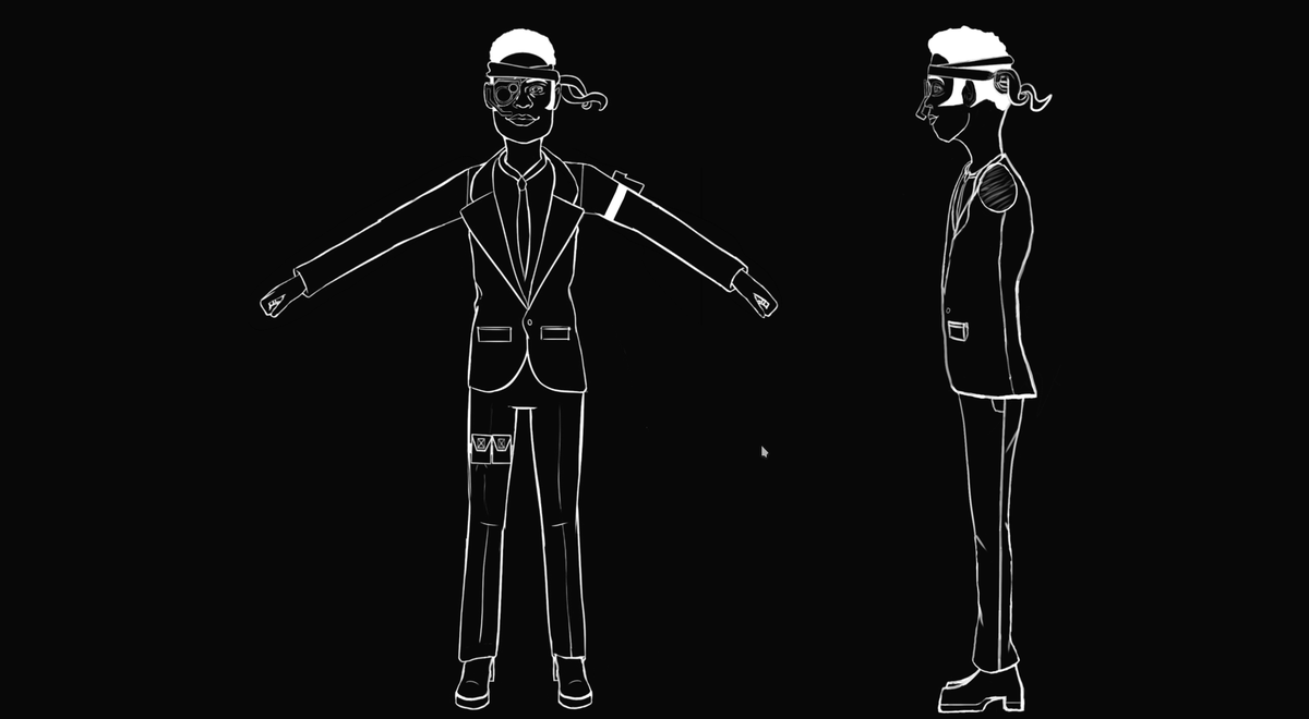 MaestroGames10's tweet photo. The proces of modeling! This will be one of the playable characters in Live Inc.! This is still a Work in Progress, but meet Dmitry the Spy!

#maestrogames #dmitry, #spy #unity #games #steam #heistgame #ComingSoon #conceptart #blender #workinprogress https://t.co/inw60E3zD3