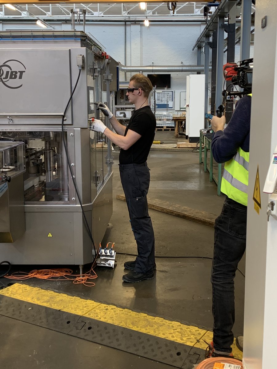 iristick's tweet image. Our client @JBTCorporation
is raising the bar on the #connectedworker definition.
Despite travel bans, their technicians are now more than ever connected to colleagues for solving complex issues.

Thanks for having us!
To be continued.
#videoshoot
#remoteassistance
#SmartGlasses