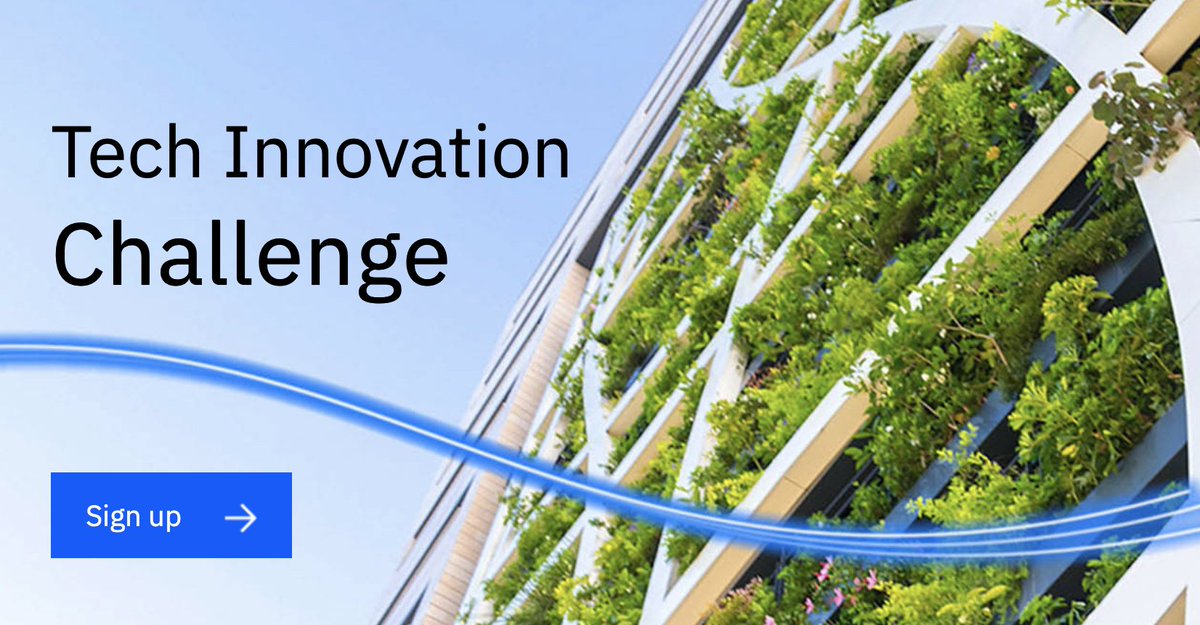 TechInnovationChallenge 
TechInnovationChallenge 
Make the difference and utilise #IBM’s supportive ecosystem to #unleashYourIdeas!
Who can help to address sustainable development goals through responsible computing
www2.themsphub.com/TechInnovation…