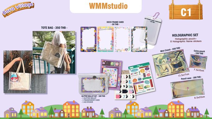 comin_shop's tweet photo. พบกับร้าน KaiNUI ที่จูงมือ @StudioWmm ไปออกบูธ มีแฟนอาร์ตน่ารักๆให้เลือกหลากหลายแบบ ปฏิทิน สติ๊กเกอร์ ที่ติดตู้เย็น โปสการ์ด กระเป๋า แวะมาเจอกันได้จ้า
📌 Booth C1 WMMstudio​📌 
🏡💜 #Bora_Village
🗓️ เสาร์ที่ 28 พย 20
⏰ 09.30-17.00 น.
📍 JJ MALL จตุจักร ชั้น 7 https://t.co/mIZPBxXEfR