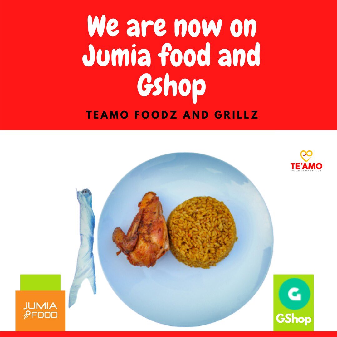 TeamoFoodz's tweet photo. We are now on Jumia Food. Spread the word. https://t.co/7CmAe1snTE