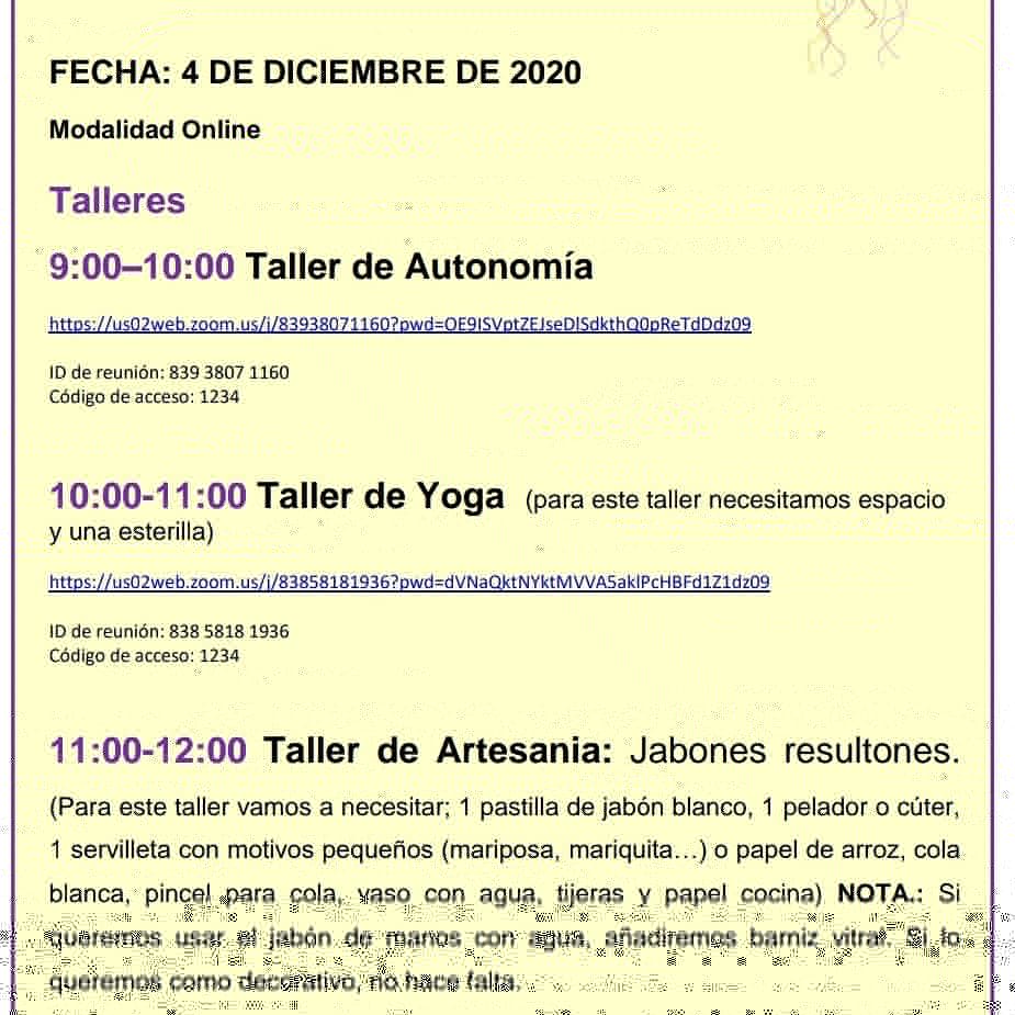 aspadir_'s tweet photo. Nuestra jornada de puertas abiertas es muy importante para nosotros/as, por eso este año la haremos en modalidad online. No tenemos límite de personas por lo que podéis acompañarnos en cualquiera de los taller que os presentamos. Os esperamos!! https://t.co/YzljuJ3PjU