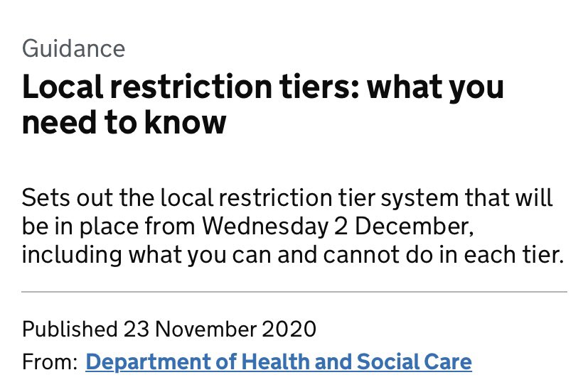 Gary_Maddock's tweet photo. The tier system for the City Region  will be announced on Thursday. The new tier system will be in place from 00.01 on Wed 2 Dec. The new tiering system to work on 14-day rolling review periods rather than 28-day so things may change quickly.

https://t.co/6ln8AO5XaC https://t.co/MvmvojNVLY