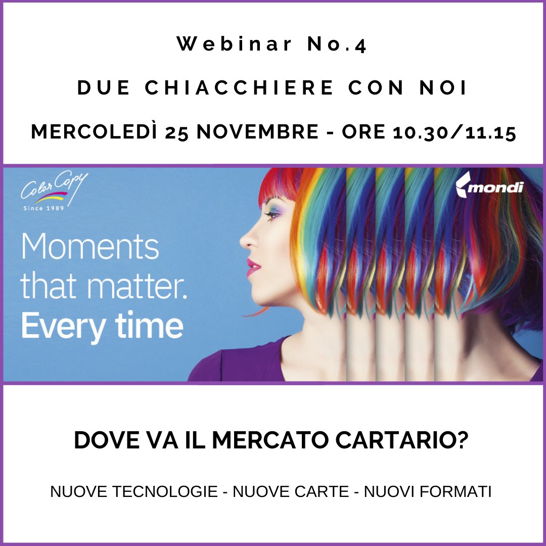 peregocarta's tweet photo. DOVE VA IL MERCATO CARTARIO?
Nuove stampanti, nuove carte, nuovi formati...
Se vuoi saperne di più, segui il nostro webinar
Iscriviti cliccando qui 👇
https://t.co/QfKBg1y76A
#stampatori #editori #editoria #cartotecnica #libreria #bookshop #libri #banner #colorlok https://t.co/ziYci6uRIm