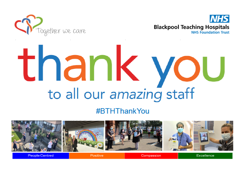 This week is #BTHThankYou week - a chance to show our gratitude for each other. Here is our Medical Director, Dr Jim Gardner, with his thank you thoughts: orlo.uk/W7T93 #TogetherWeCare #TeamBTH 💙