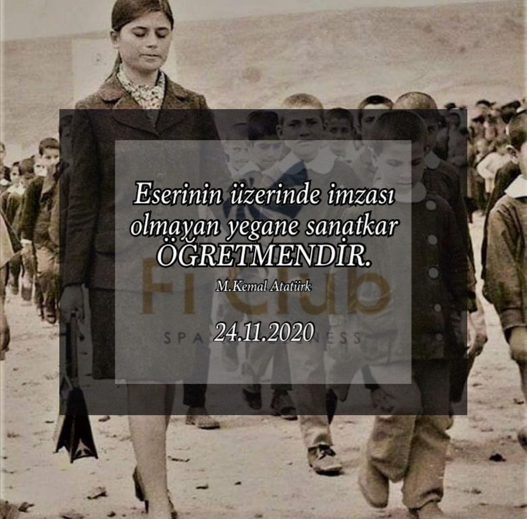 24 Kasım Öğretmenler Günü Kutlu Olsun.

#24Kasım #ÖğretmenlerGünü #BenimÖğretmenim