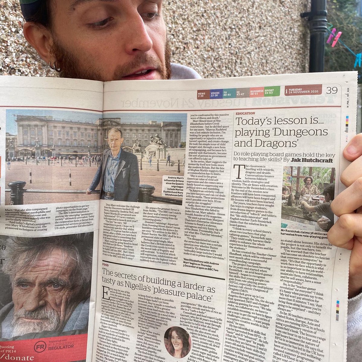 JAK_TH's tweet photo. I’m well happy to have a feature in @theipaper today! It’s about how role-playing games like Dungeons &amp; Dragons can help young people explore their identity and learn life skills.

Buy it a shop or read it online at https://t.co/F5ShcuNI6m
X

#dungeonsanddragons #tabletopgaming https://t.co/RQl0HZVpIs