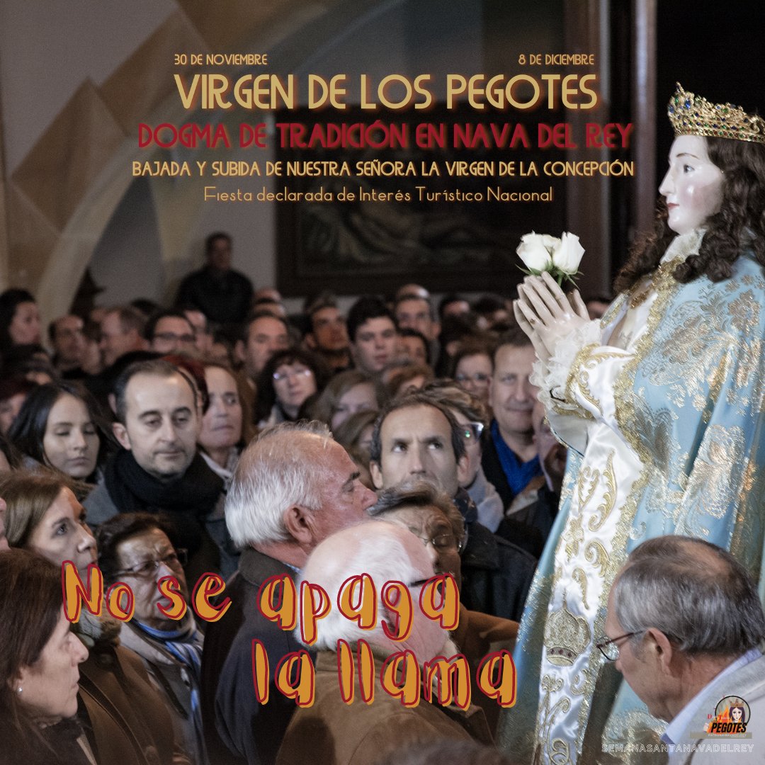 NavaDRS_Santa's tweet photo. DOGMA DE TRADICIÓN -EL HIMNO
-#NOSEAPAGALALLAMA-(III)
Nuestra hoguera es un cántico. Voz ardiente y emocionada de un pueblo dirigiéndose a su Madre protectora. Melodía que acuna a los navarreses y hace vibrar a visitantes. 
https://t.co/FWUiGpj6q9
#virgendelospegotes #navadelrey https://t.co/7ghttRxExs