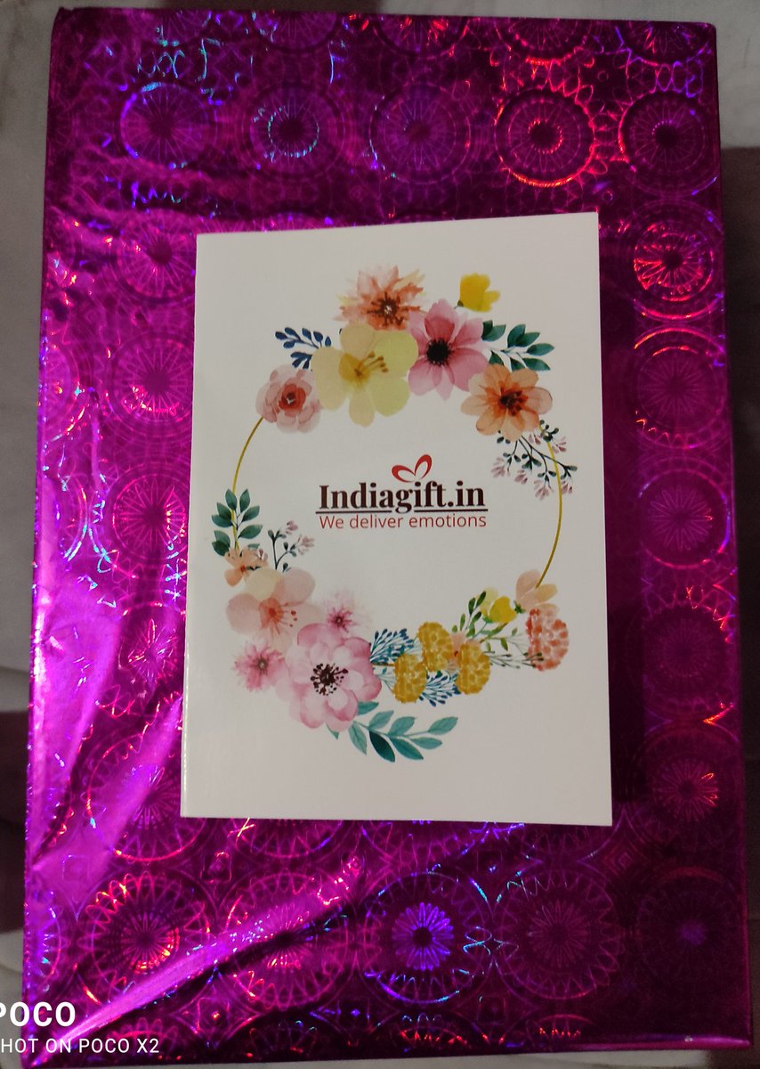 KajolSaxena7's tweet photo. Thank you @ItsIndiaGift for sending this awesome Celebration Box. ๐๐คโค๏ธ๐๐๐๐๐ Loved it ๐๐
Friends must follow IndiaGift today, It's No. 1 Gift Shop.
#indiagift #gifts #celebrationbox #enjoy #indiagiftisbest #LoveIndiaGift #MustFollow #ChooseIndiaGift #lovedonesgift https://t.co/ZLwp42SAHh
