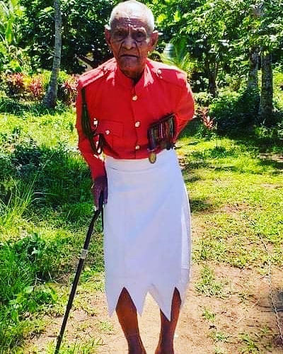 Private Laiseni Duna of the Malayan Campaign #FijiExServiceMen...
Those who gave in their life for our tomorrow 
#MelanesianFaces #ProudMelanesian✊🏿✊🏿#FijiPride
🇫🇯🇳🇨🇵🇬🇻🇺🇨🇽✊🏿