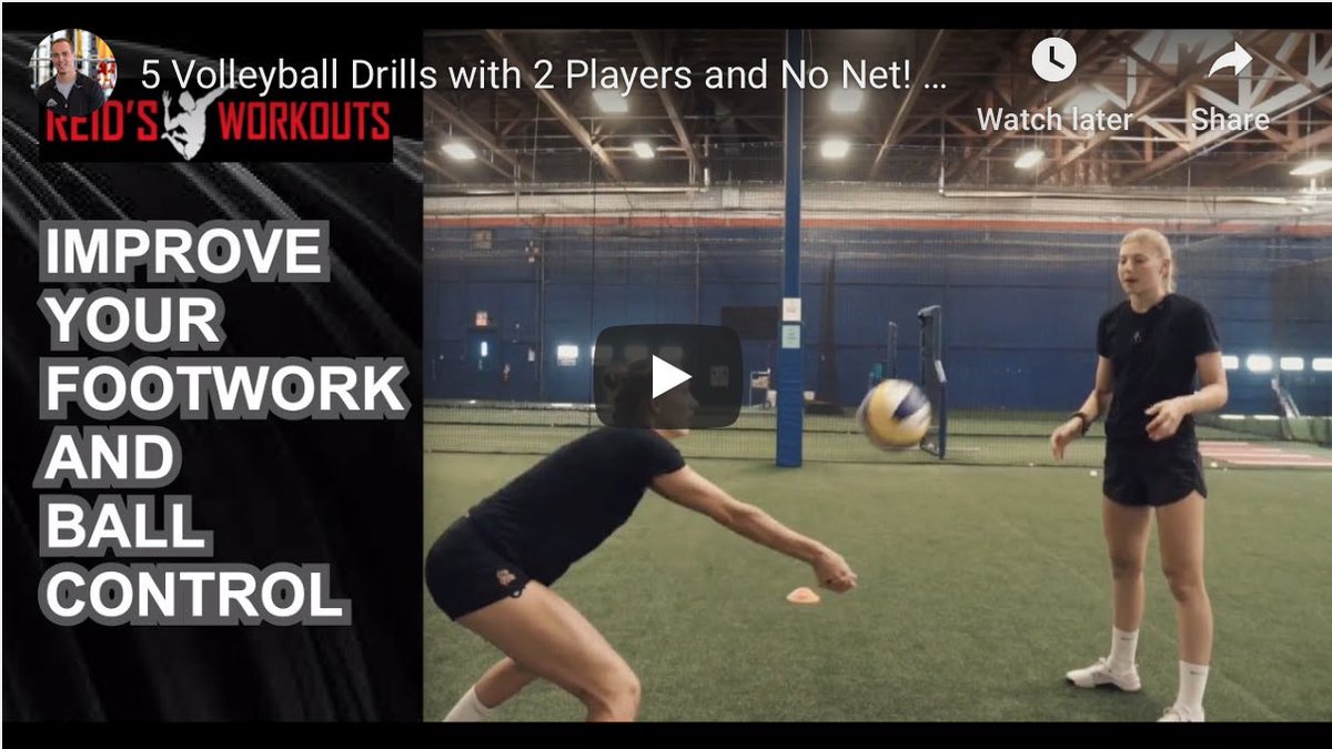 ReidsWorkouts's tweet image. 5 Volleyball Drills with 2 Players and No Net! 

reids-workouts.com/2020/11/18/5-v…