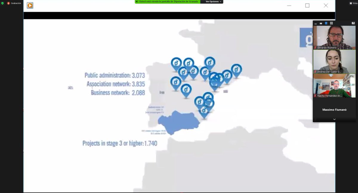 PuntosVuela's tweet photo. Desde el @consorciofr, @ergera presenta @redguadalinfo - recurso clave para la #transformacióndigital en el territorio - en el foro internacional #Digibest organizado por @dipgra https://t.co/Dz9zeM7dMz