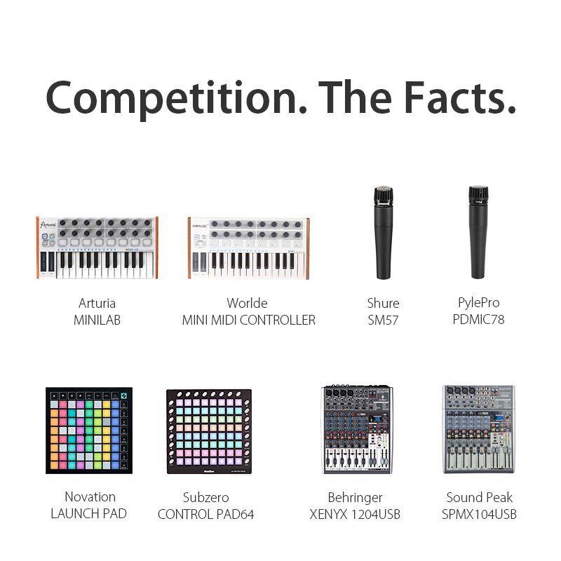 Behringer's tweet photo. Since various magazines and Arturia have publicly called us out over the launch of our Swing MIDI Controller, we would like to respond and share some facts around the principles of competition and clear up some misconceptions
https://t.co/biL4rlayAx:
#Behringer #SWING #32Keys https://t.co/R7bSVKIUuU