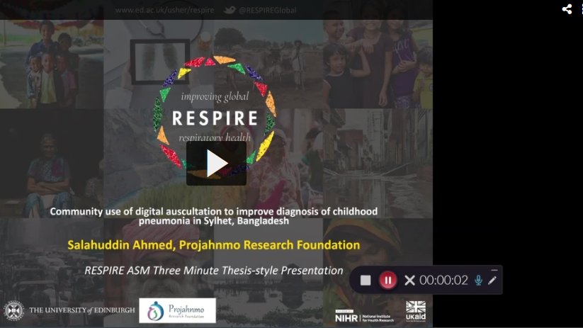 RESPIREGlobal's tweet photo. As part of the #RESPIREASM, our PhD Students were invited to take part in a three-minute thesis-style competition where they presented their work in a short video. Today is the final. Weโll share the winning video soon!
Watch all the PhD videos: https://t.co/cdtMWBLoS8 https://t.co/YdQ0Co1bO0