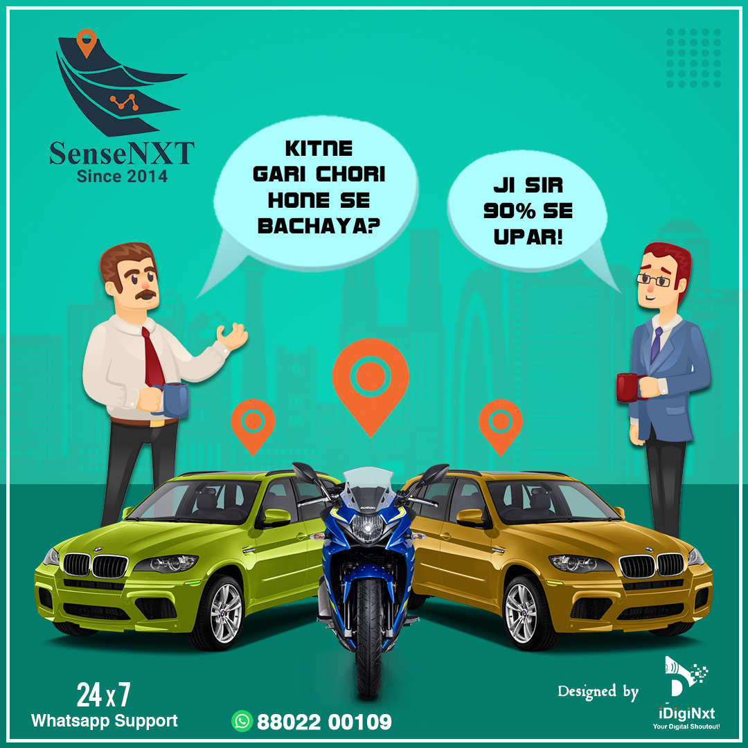 SenseNxt's tweet photo. SenseNxt GPS pe bharosa karne ka wajah dhundh rahe hai?
90% vehicle recovery rate!!!
#sensenxt #sensenxtgps #theftprotection #trusted #trustedgps https://t.co/CUhUr0VnjF
