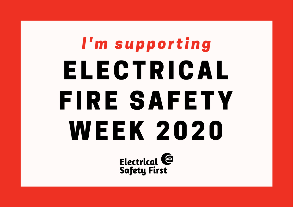 We’re supporting Electrical Safety First’s Electrical Fire Safety Week which runs from 23rd to 29th November and focuses on raising awareness of the risks of purchasing electrical safety gifts from online marketplaces this Christmas.
Find out more at electricalsafetyfirst.org.uk/spotthefake