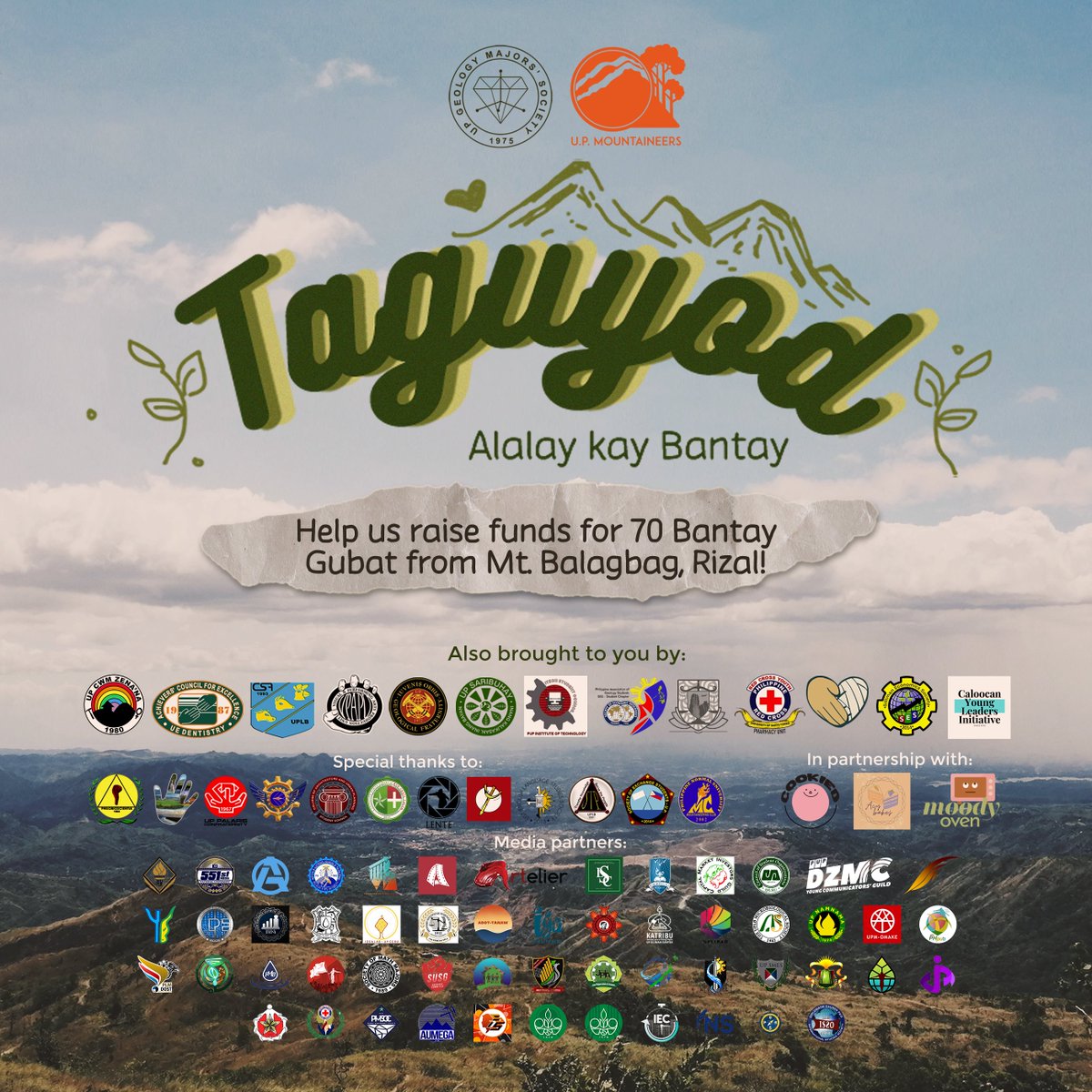 upgems's tweet photo. MARAMING SALAMAT PO!

Through your support, we have already collected Php31,737.09 as of November 24, 8:00PM!

As of our latest interview (Nov. 22) with the co-founder of BES, there are now 70 Bantay Gubat in Mt. Balagbag and so, we have updated our minimum target. 

#Taguyod2020 https://t.co/DcSCMT4Va9