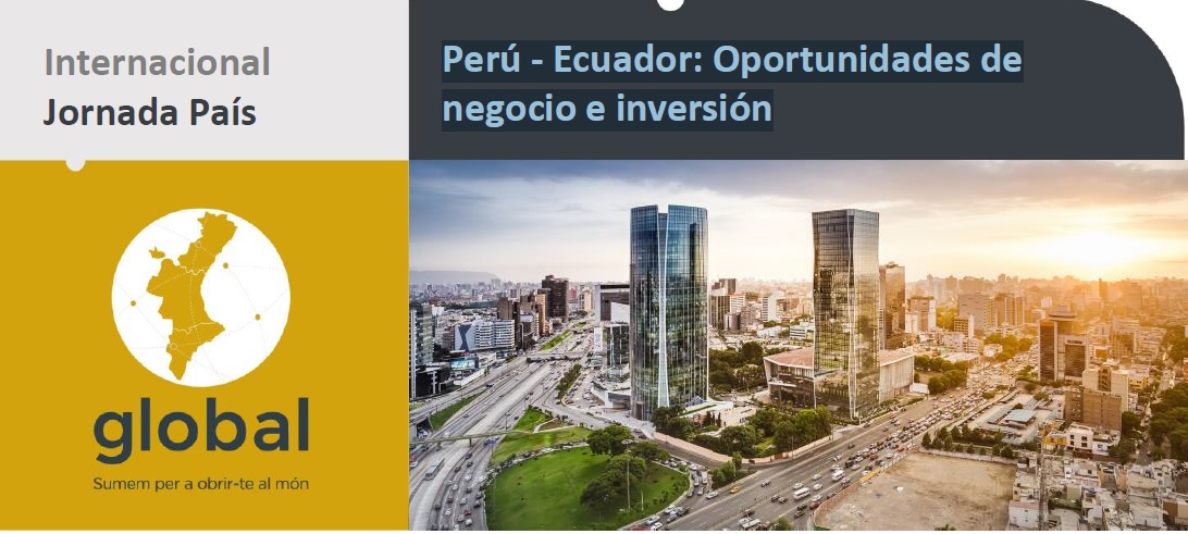 GVAinicotur's tweet photo. ¿Quieres conocer qué oportunidades de negocio e inversión puede encontrar tu empresa en los mercados de Perú y Ecuador? Este jueves, 26/11, @GVAivace y @camaracastellon celebran una interesante jornada dentro del programa #GlobalCV.
https://t.co/aGmuzorlxX https://t.co/ZObsQLEkop