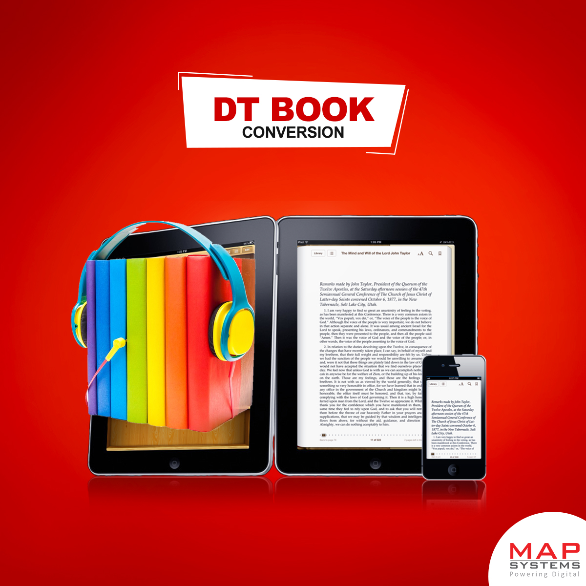 MapSystemsIndia's tweet image. Receive high-quality digital talking books for your clients by creating the precise replication of source content of the documents into audio files with the help of MAP Systems’ DTBook conversion services. 
bit.ly/35Xp584

#DTBookConversion
