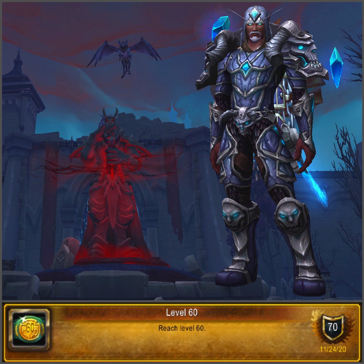MrWhey2FastWoW's tweet photo. Boom 60! Just under 8hrs to do it AND I’m on Illidan 😎 https://t.co/OGtwsPekxJ